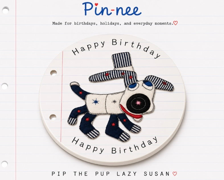 Pip the Pup Lazy Susan