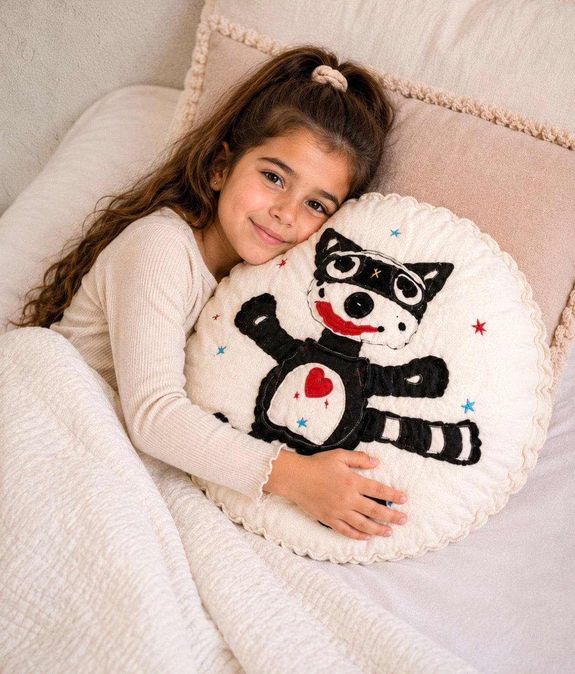 Rascal the Raccoon Pillow