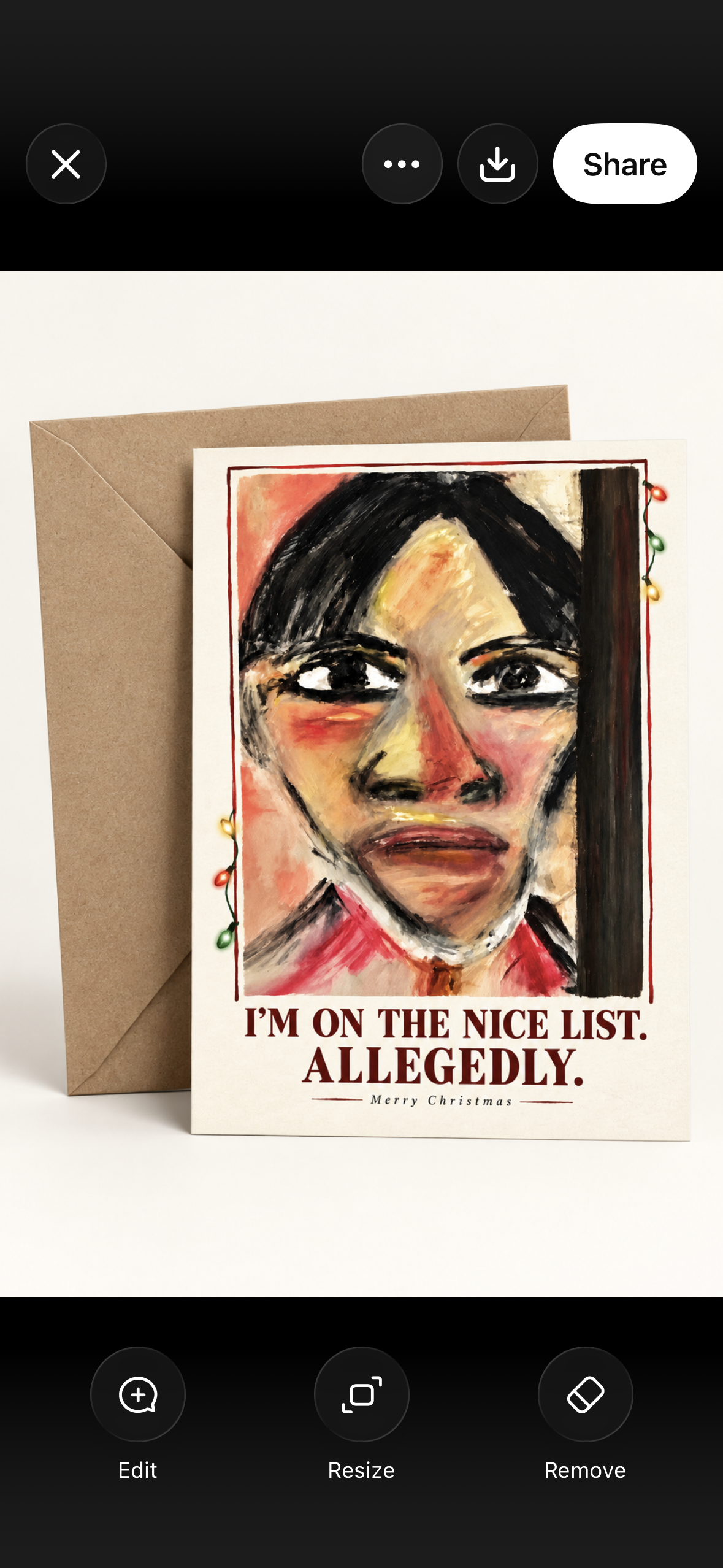 I’m on the nice list