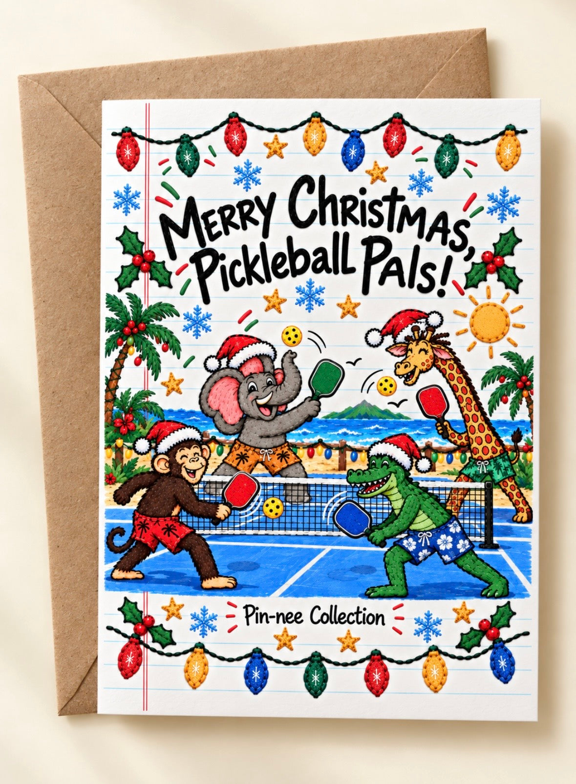 Merry Christmas, Pickle Ball pals