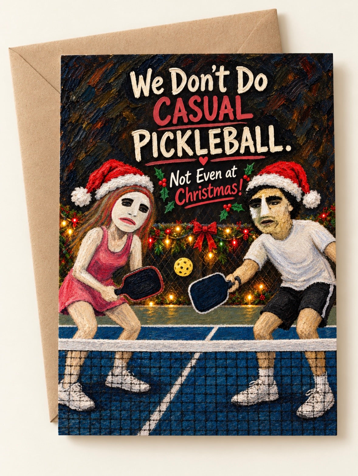 We don’t do Casual Pickle Ball