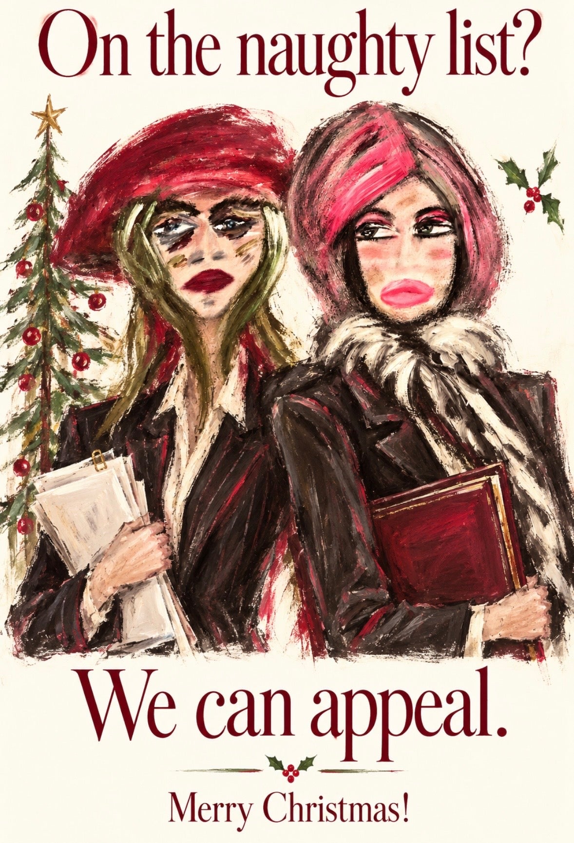 On the naughty list? We can appeal. Merry Christmas!