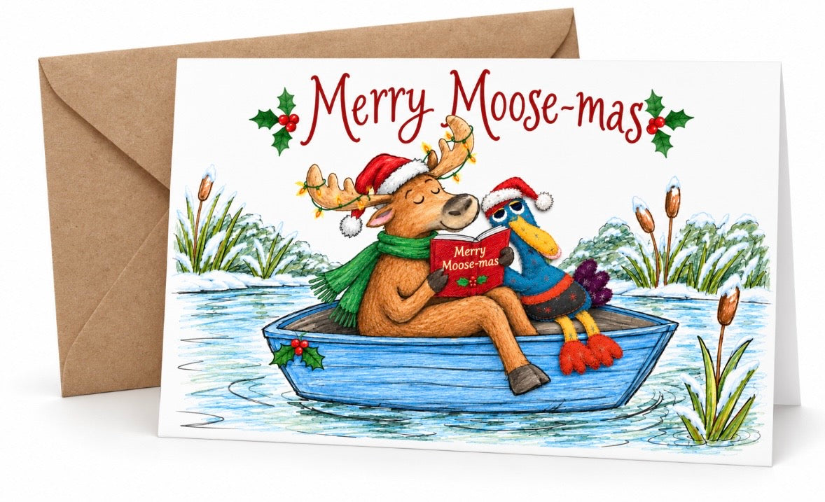 Merry Moose-mas