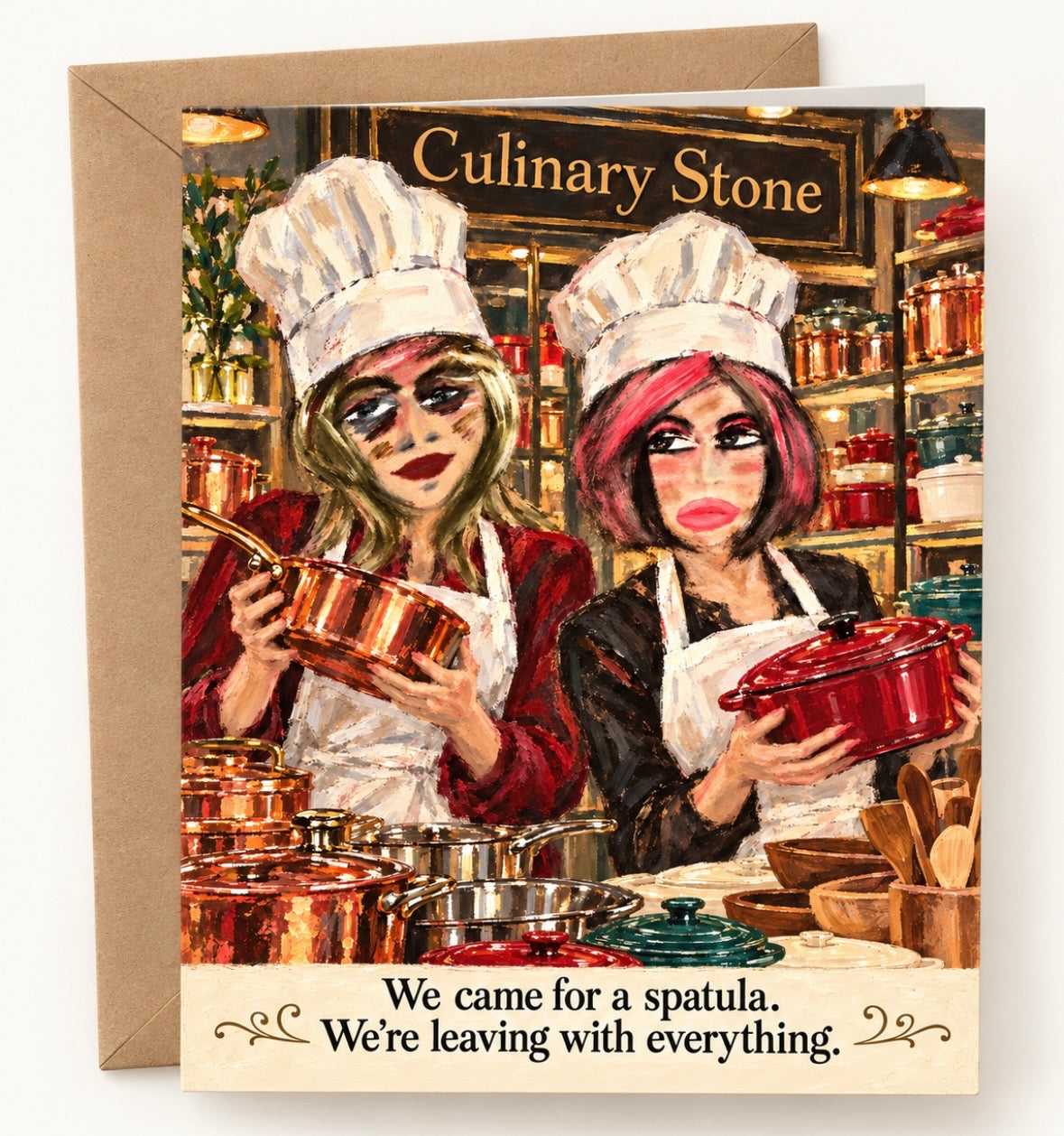 We came for a spatula. We left with everything.
