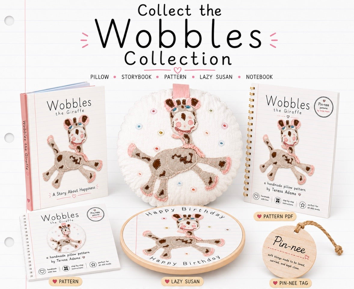 Wobbles the Giraffe Pillow