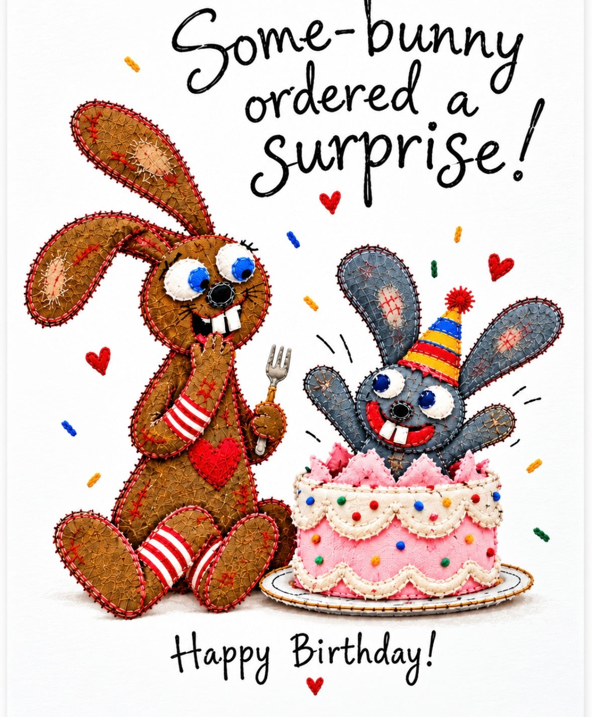 Some-Bunny ordered a surprise!