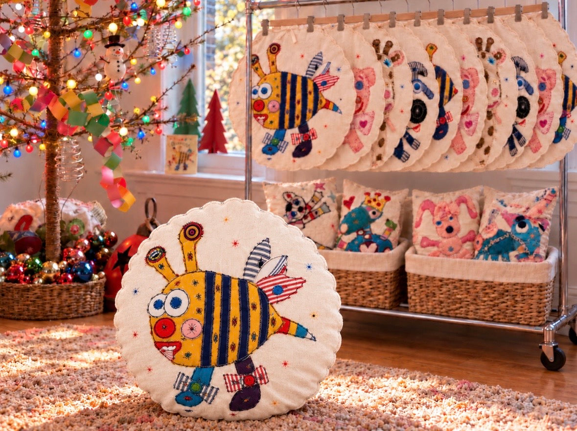 Bumble the Bee Pillow