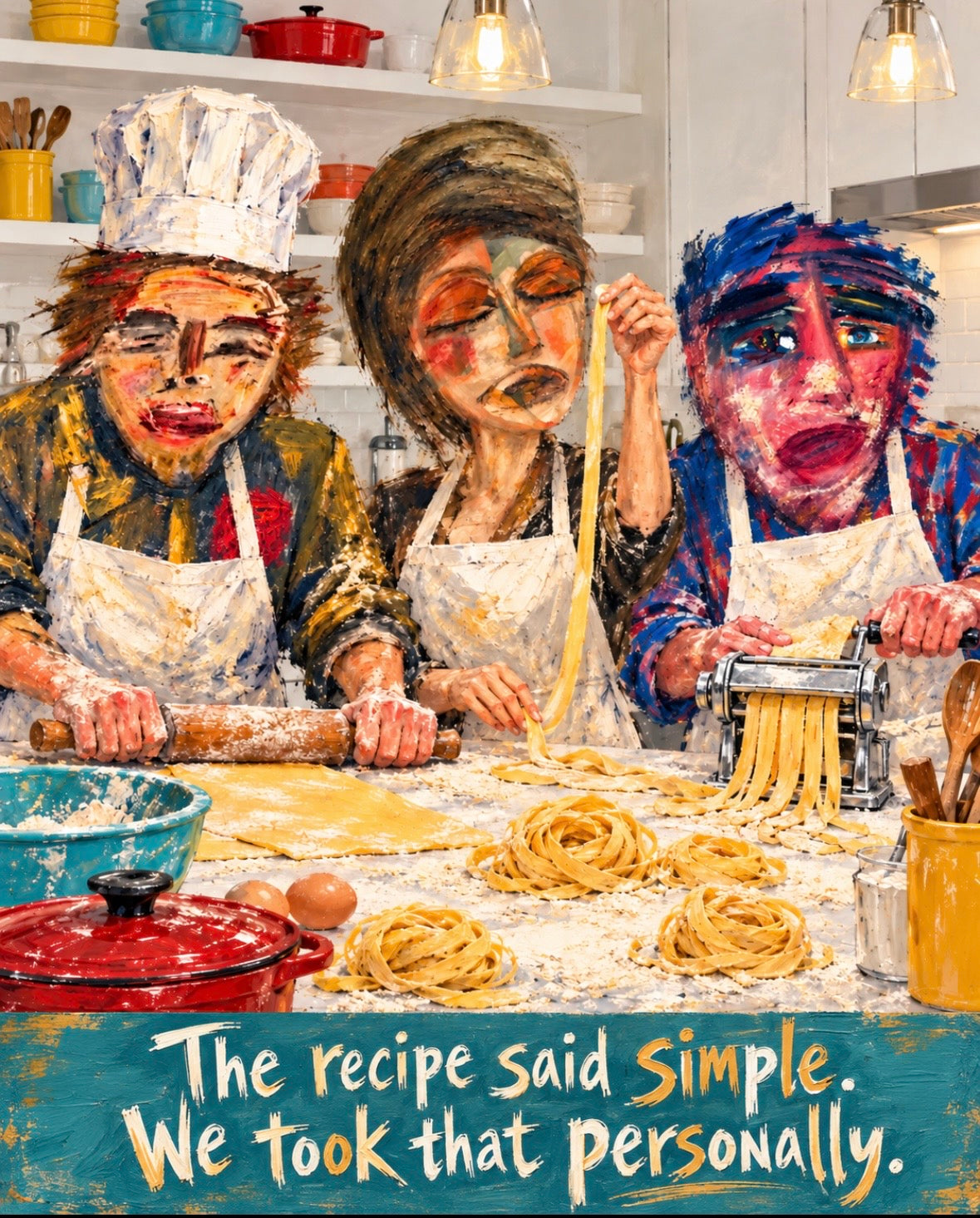 The recipe said simple. We took that personally.