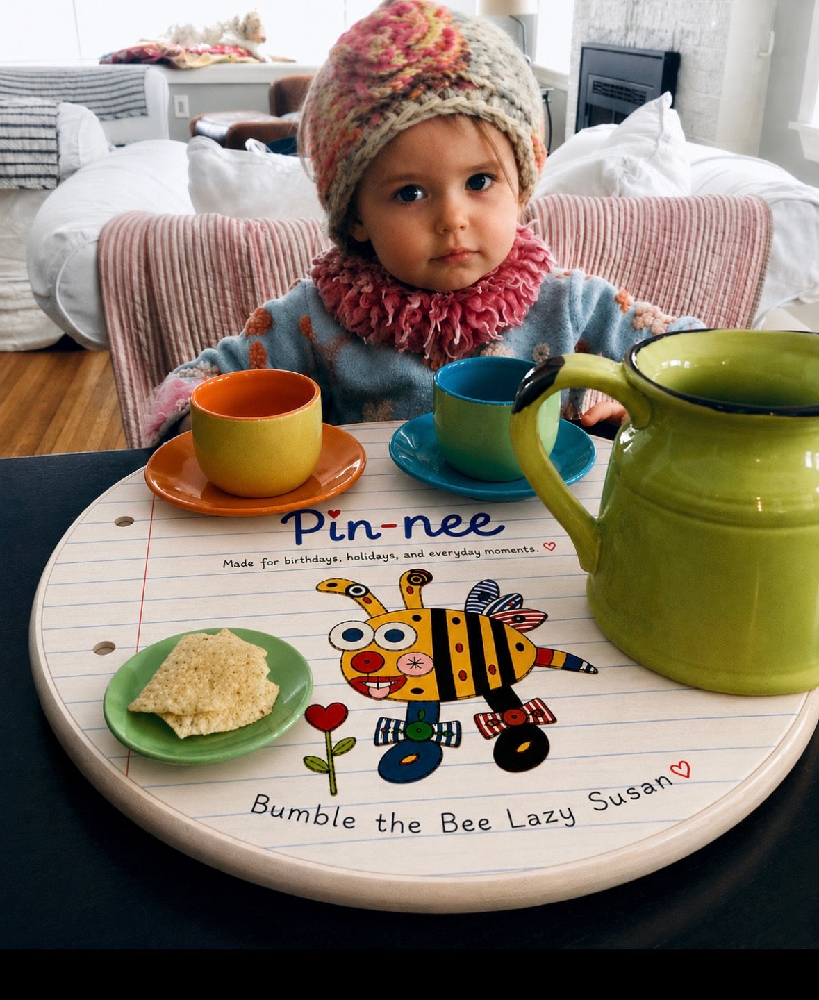 Bumble the Bumblebee Lazy Susan