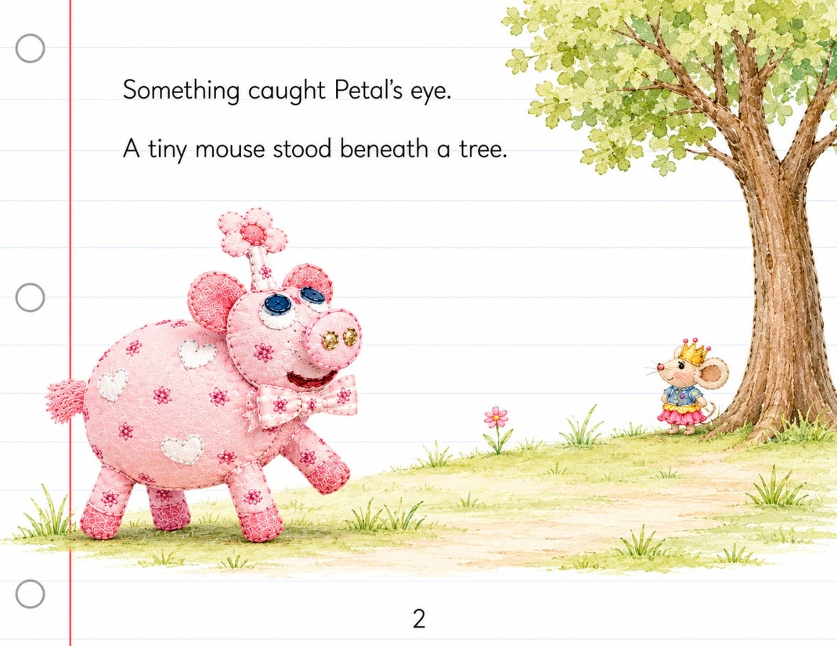 Petal the Piggy Storybook