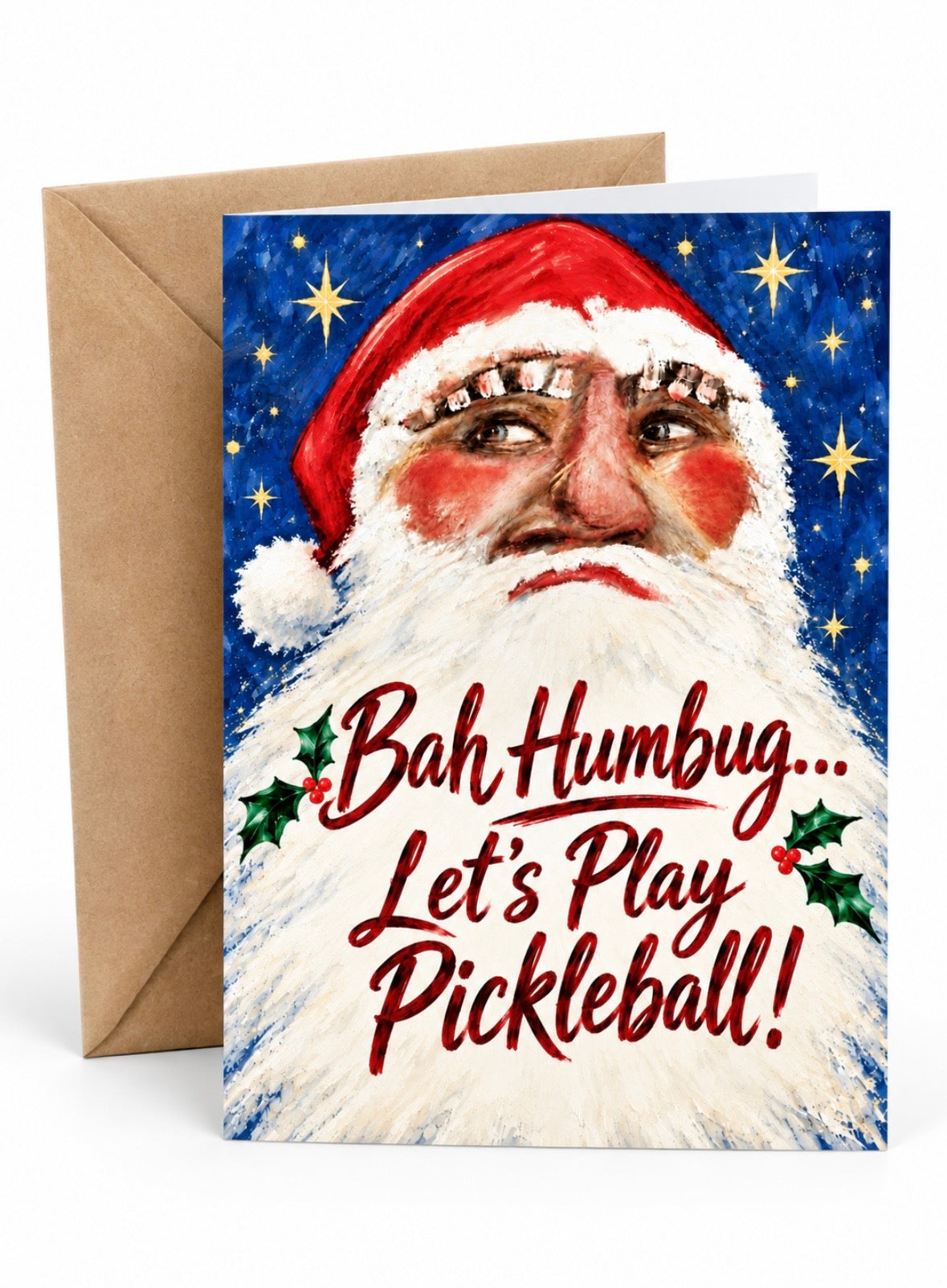Ba Humbug Let’s Play Pickle Ball