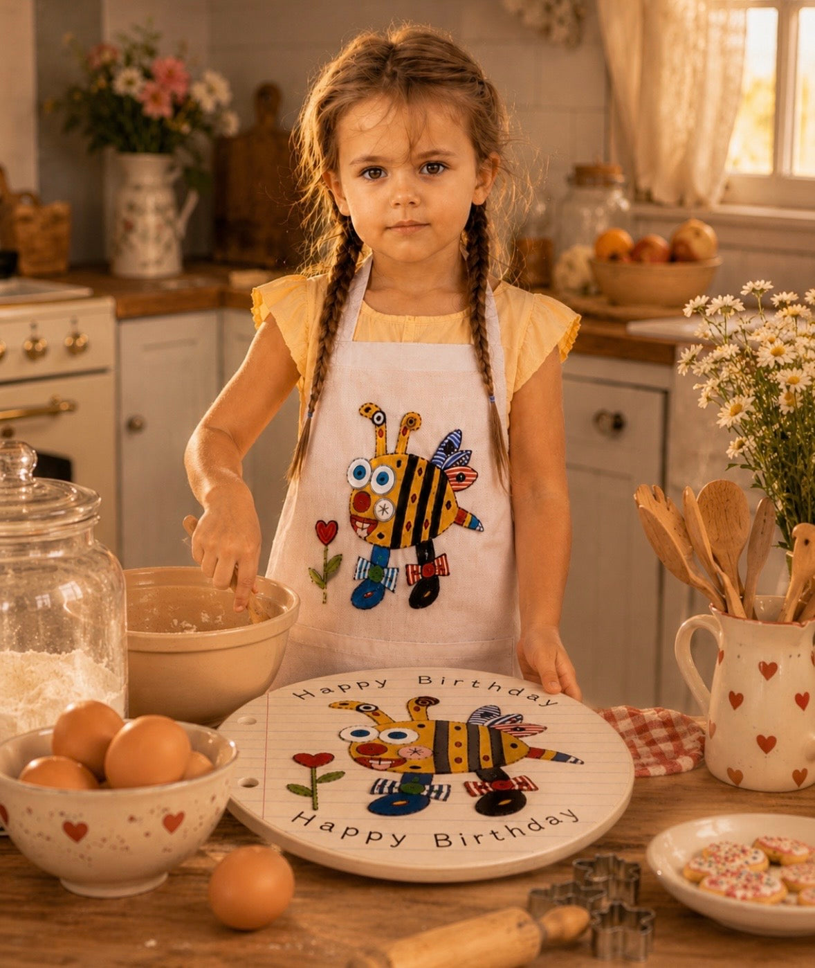 Bumble the Bee Apron