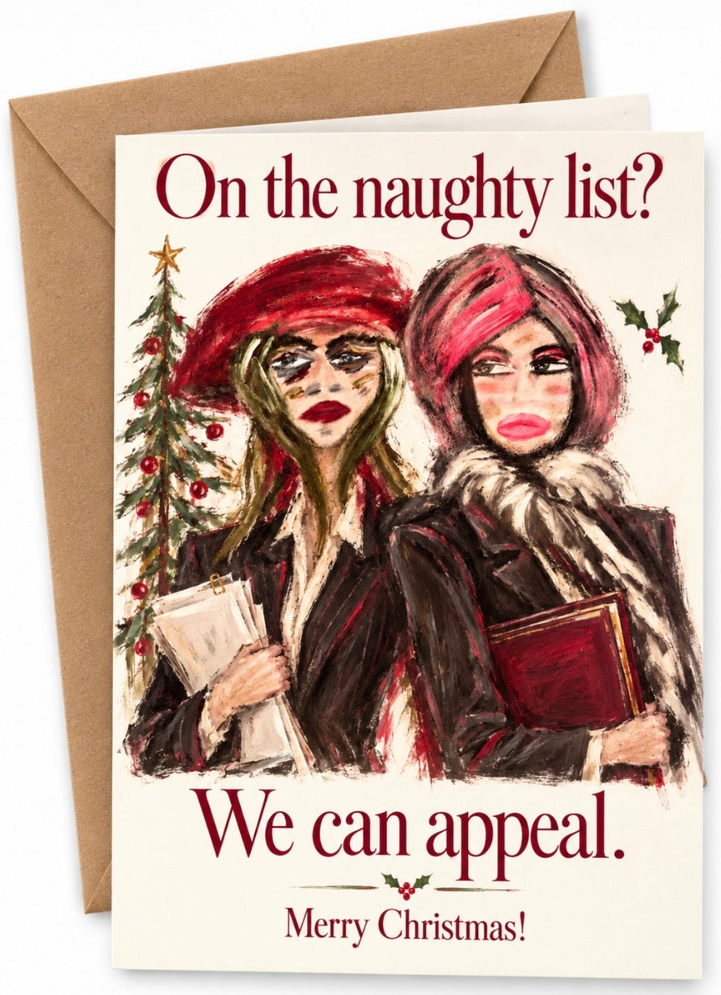 On the naughty list? We can appeal. Merry Christmas!