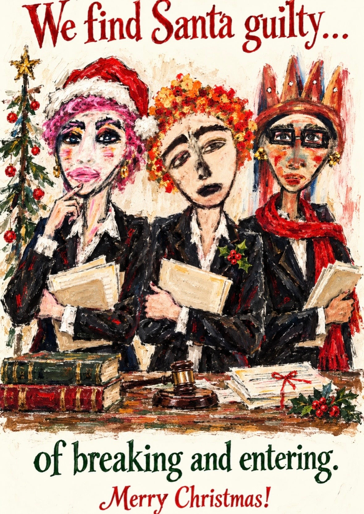 We find Santa guilty….