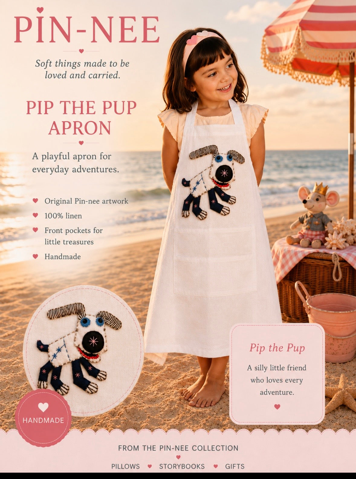 Pip the Pup Apron