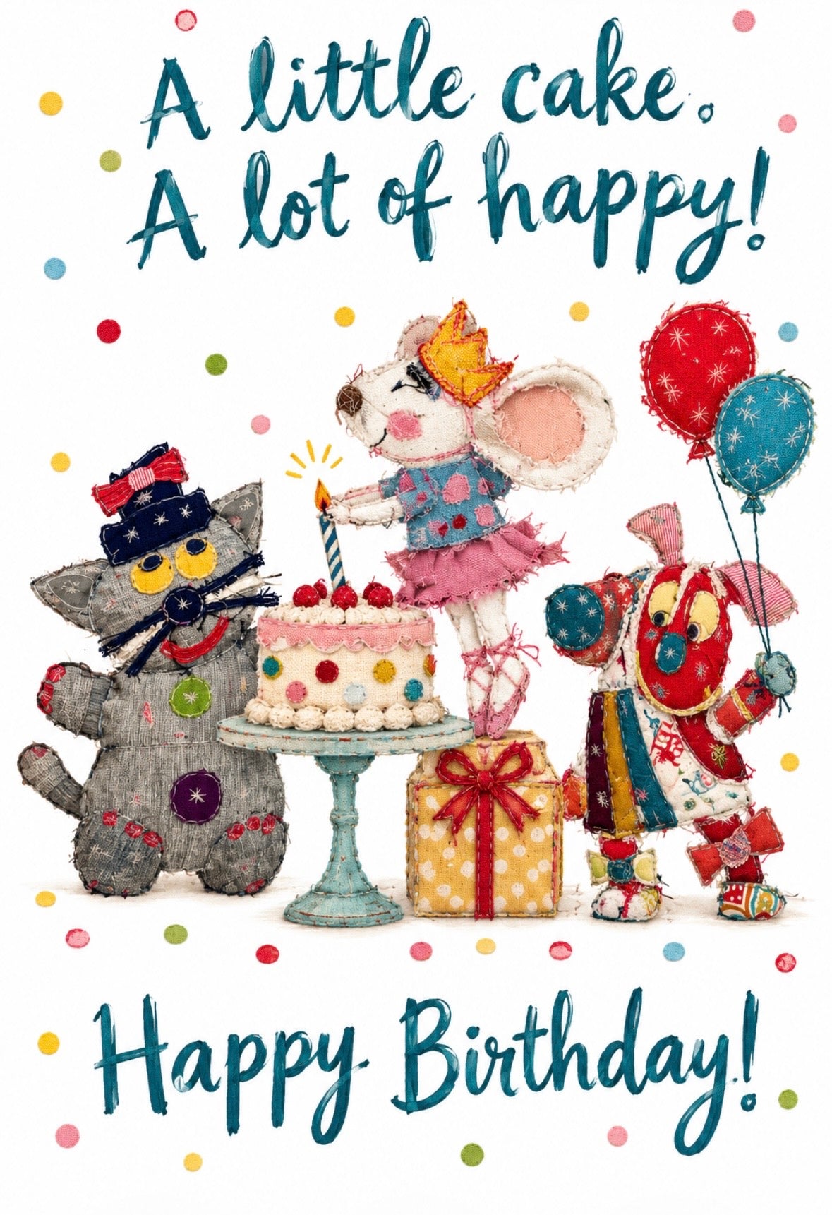 A little cake.. a lot of happy!