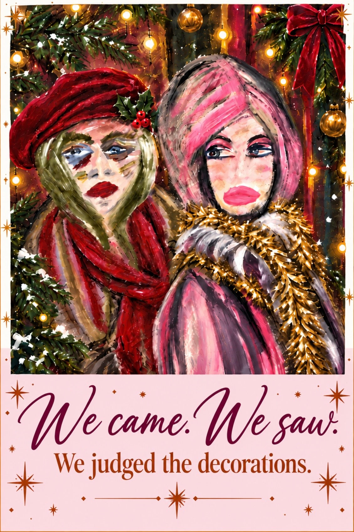 Wrapped in Christmas Glamour
