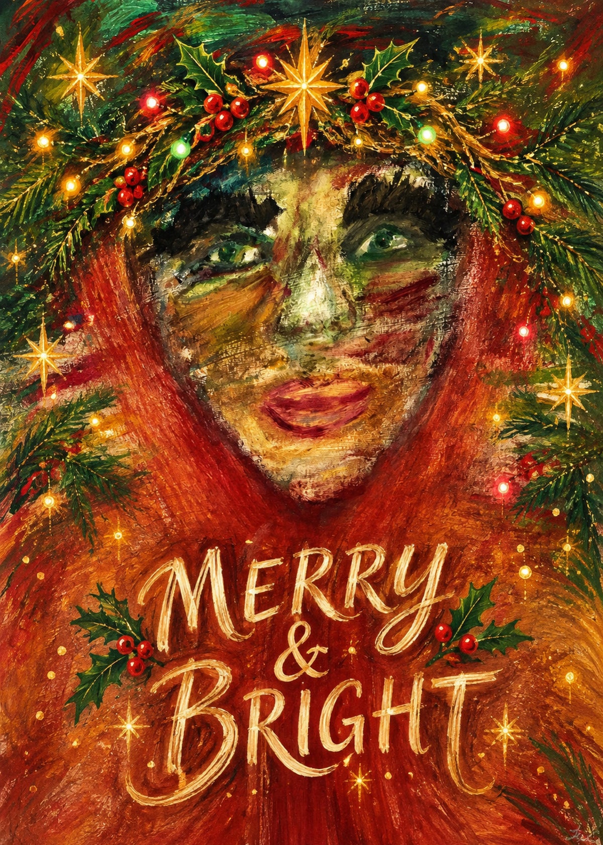 Painted Lady Merry & Bright