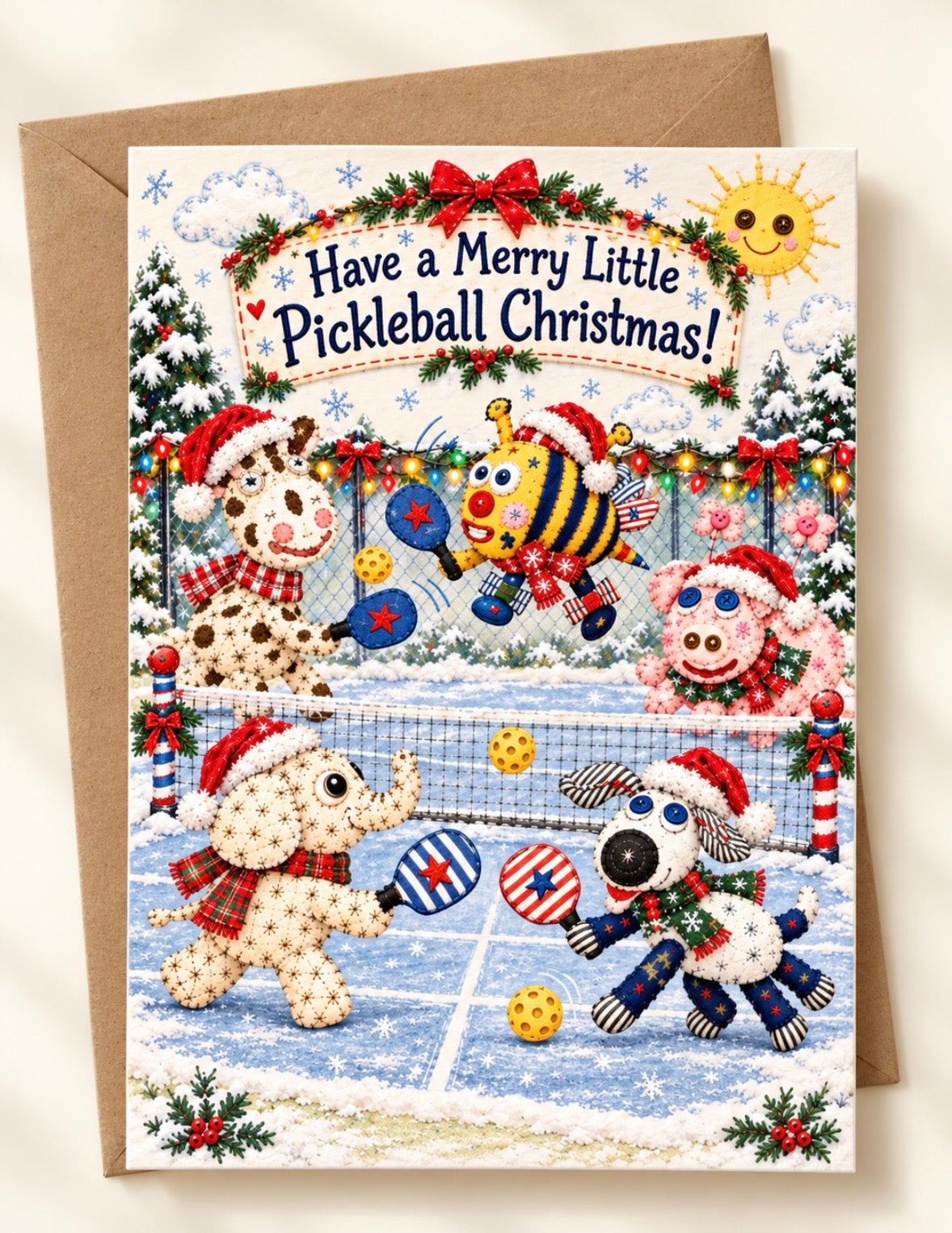 Have a Merry Little Pickle Ball Christmas