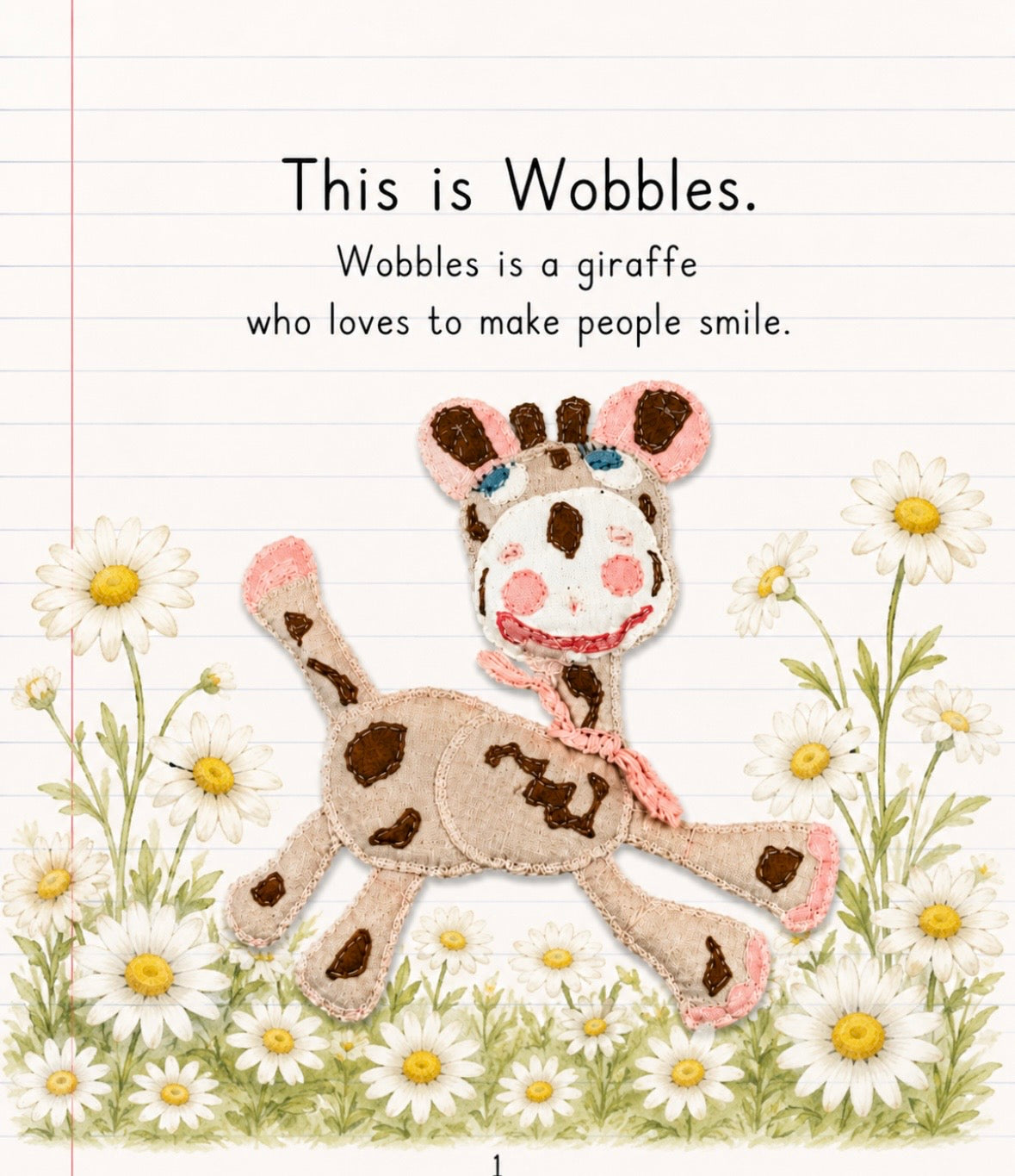 Wobbles the Giraffe Storybook